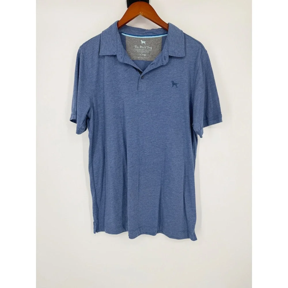 The Black Dog Mens Polo XL Preppy Casual Nautical Coastal Grandfather Resort